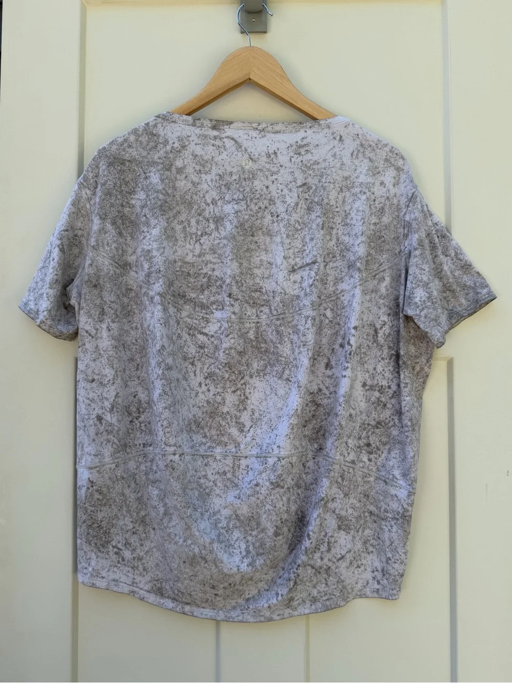 lululemon athletica Love Crew T-Shirt - Cirrus Wash White size 10/12 - Picture 4 of 6